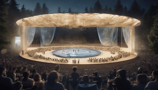 Sens caché du plan du spectacle Cinéscénie à découvrir