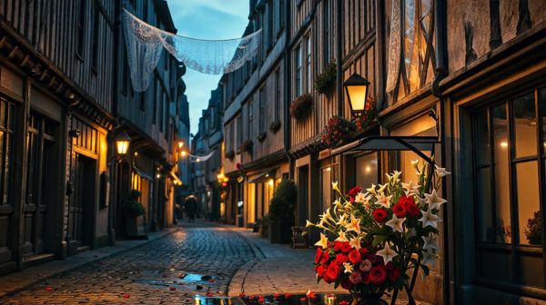 Top 5 lieux romantiques à Rouen pour une nuit en love room