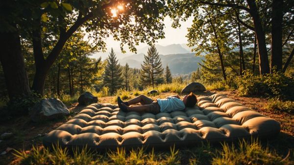 Top 5 matelas de camping pour un confort optimal en plein air